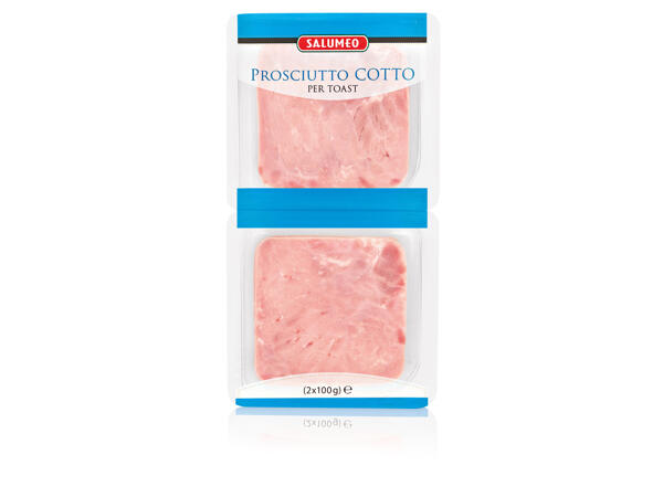 Cooked Ham Slices for Toast