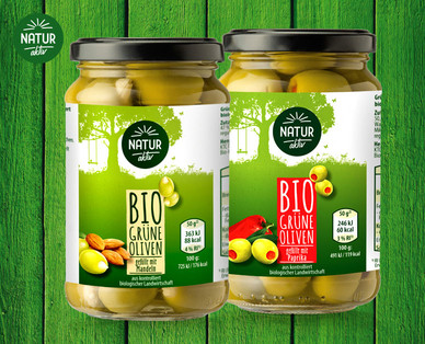 NATUR AKTIV Griech. Bio-Oliven, gefüllt