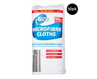 Microfibre Cloths 50pk
