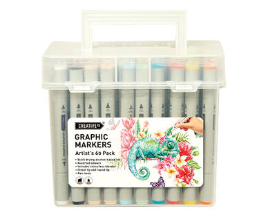 Graphic Markers 60pk