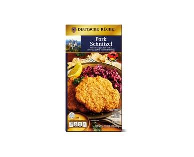 Deutsche Küche Pork Schnitzel