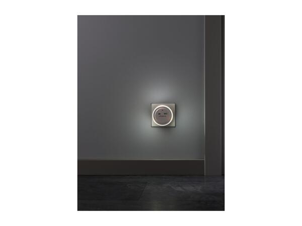 Livarno Home LED Night Light With USB Outputs