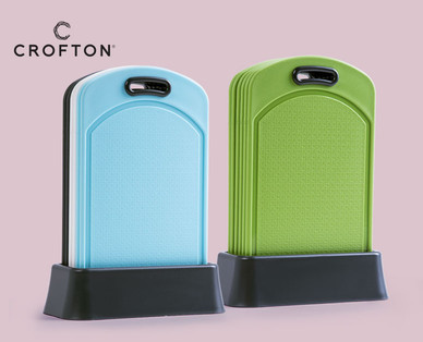 CROFTON Frühstücksbretter-Set, 7-teilig
