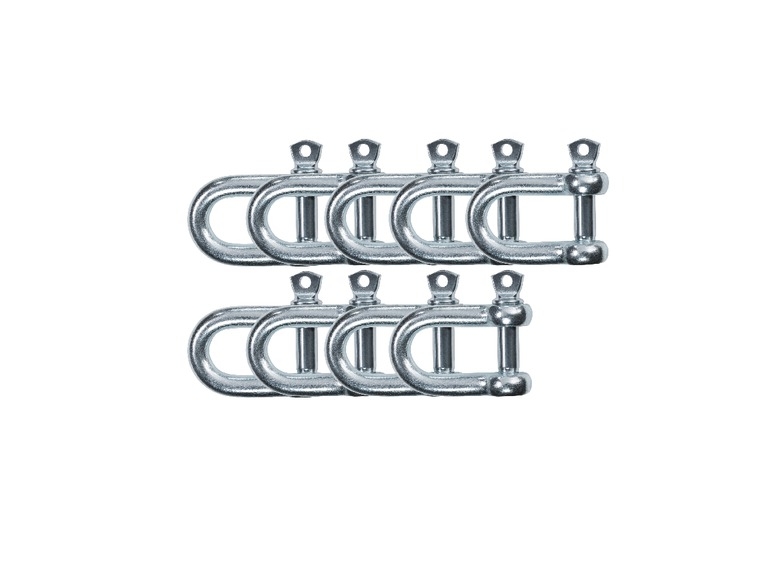 Carabiner Clips, Quick Connector Links or Shackle Hooks