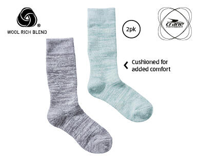 Adult's Hiking Socks 2pk