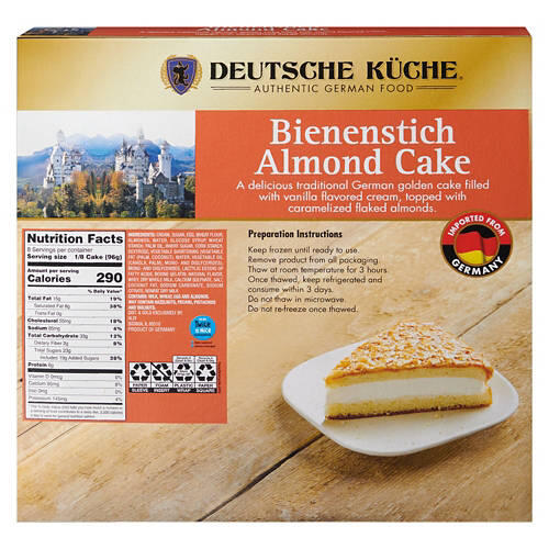 Bienenstich German Almond Cake, 27 oz