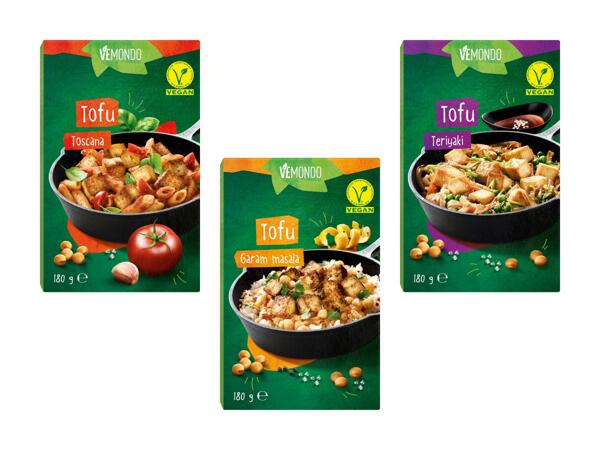 Tofu mariné