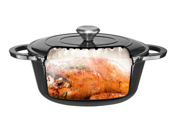 Ernesto 6.8L Cast Iron Casserole Dish