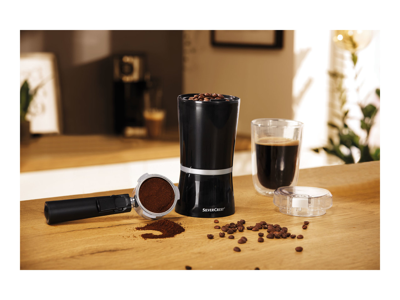 Silvercrest Electric Coffee Grinder1
