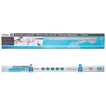 Wasserwaagenlineal oder Sägeschlitten