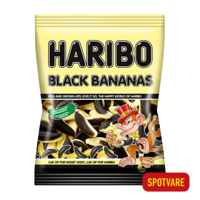 HARIBO 
 Black bananas