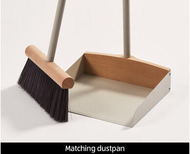 Upright Dustpan and Brush Set