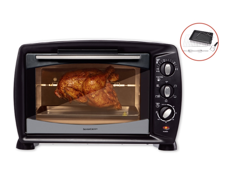 Silvercrest Kitchen Tools 1,500W Electric Oven and Grill