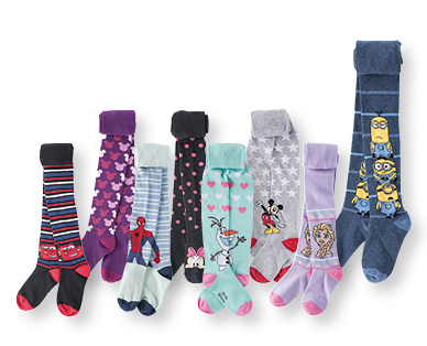 Calzamaglia per bambini CARS/SPIDER-MAN/MINNIE/DISNEY/MICKEY MOUSE/FROZES/MINIONS