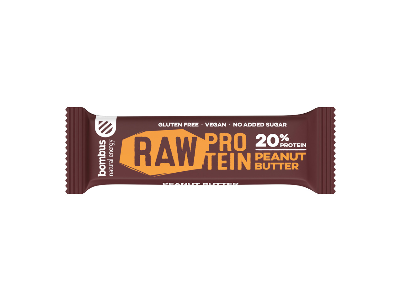 BOMBUS RAW BAR PROTEIN 20% BEZ LEPKU