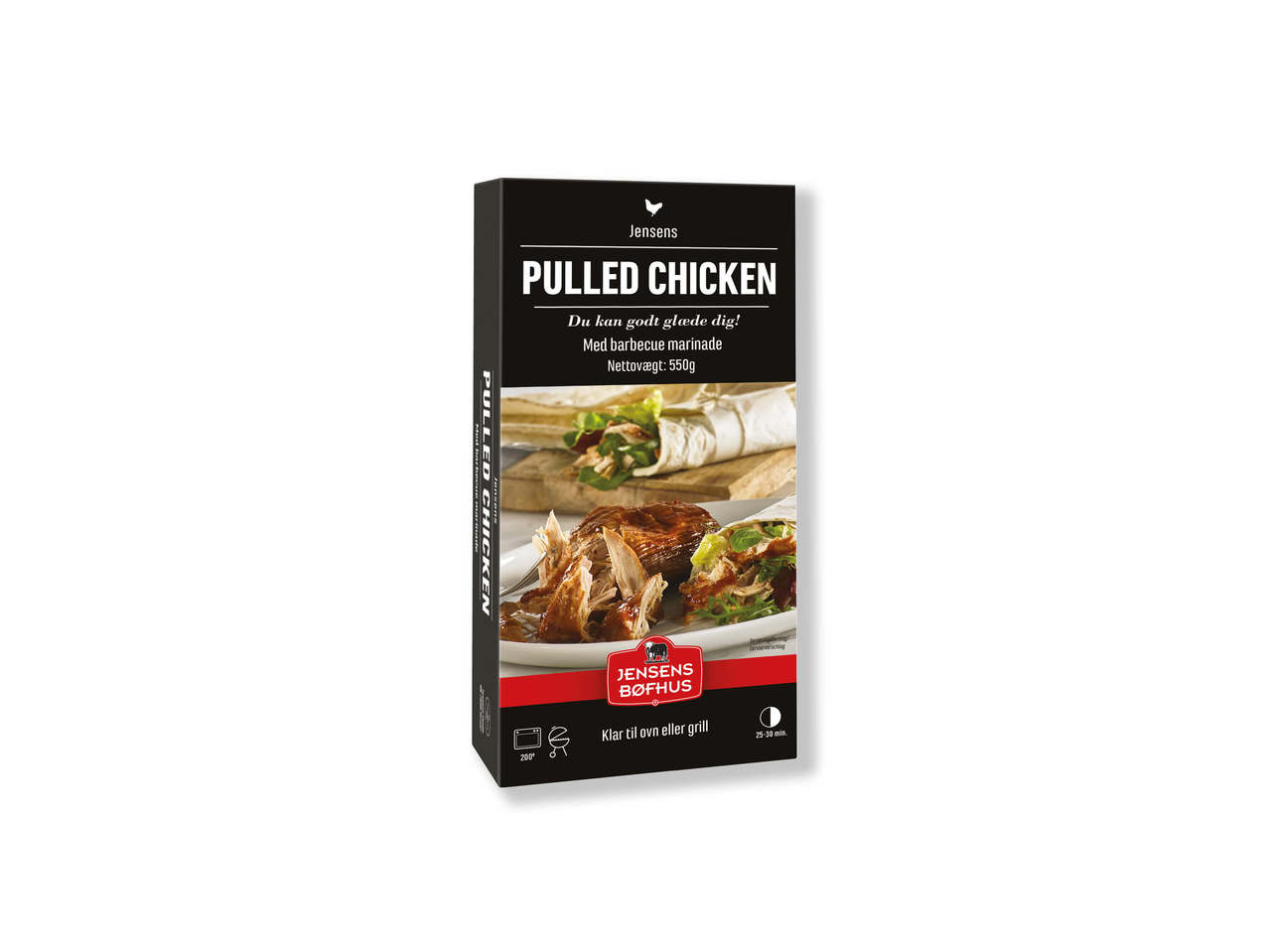 JENSEN'S BØFHUS Pulled pork eller pulled chicken