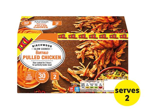 Birchwood XXL Pulled Chicken With Buffalo Sauce