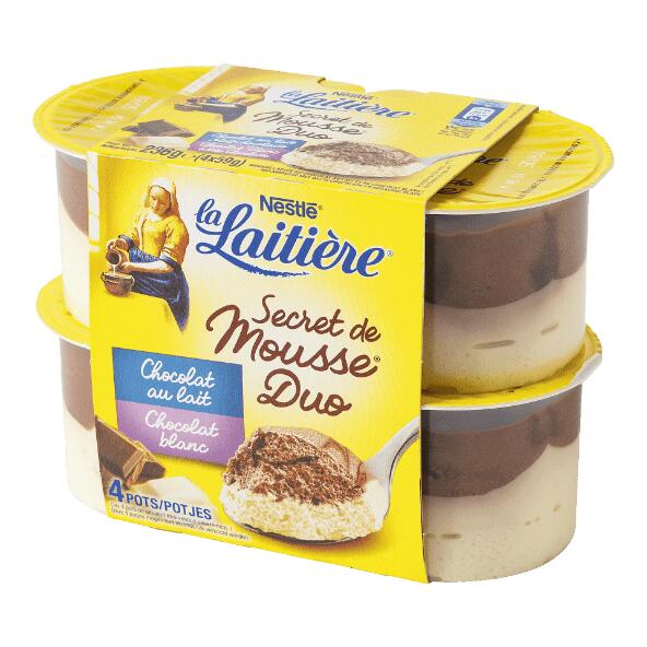La Laitière Mousseduo, 4 St.
