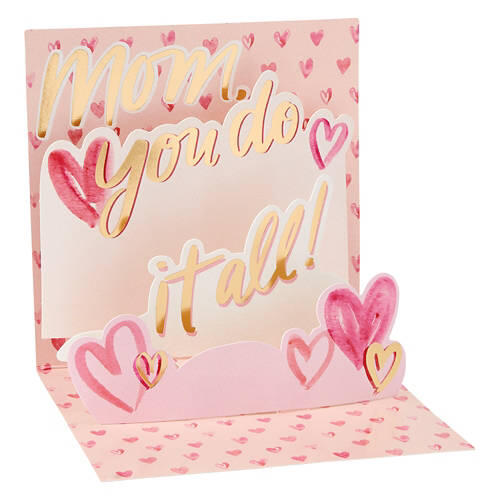 Pop Up Mother's Day Greeting Card - You Do It All