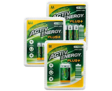 ACTIV ENERGY 
 PILES NIMH HAUTE PERFORMANCE
