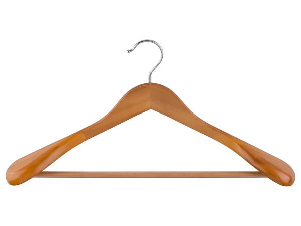 Wooden hangers, 2 or 6 pieces