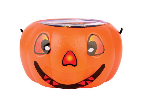 Halloween Pumpkin Pail with Mallows