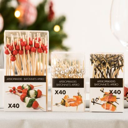 Piques apéro, 40 pcs