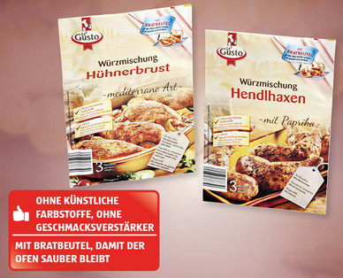 LE GUSTO Würzmischung mit Bratbeutel