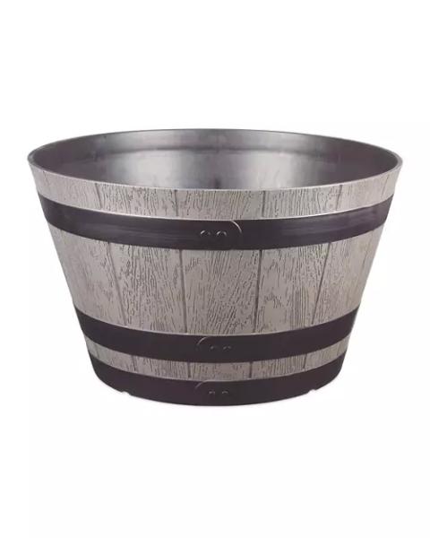 Whiskey Barrel Planter