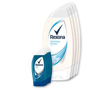 Gel douche REXONA