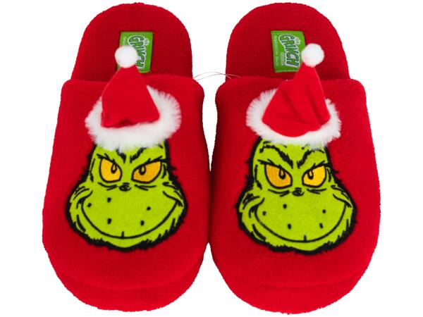 Grinch Adult Slippers