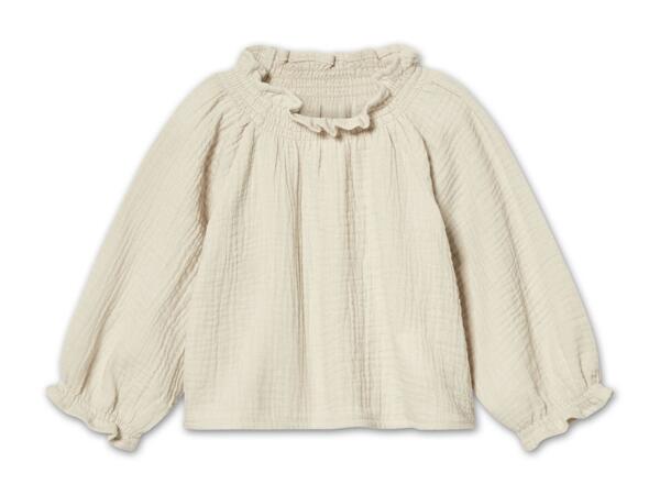 Baby Musselin Langarmshirt