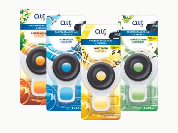 Car Fragrance Plug with Refill