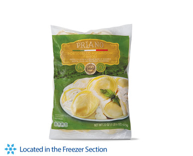 Priano Portobello Mushroom or Cheese Steak Ravioli