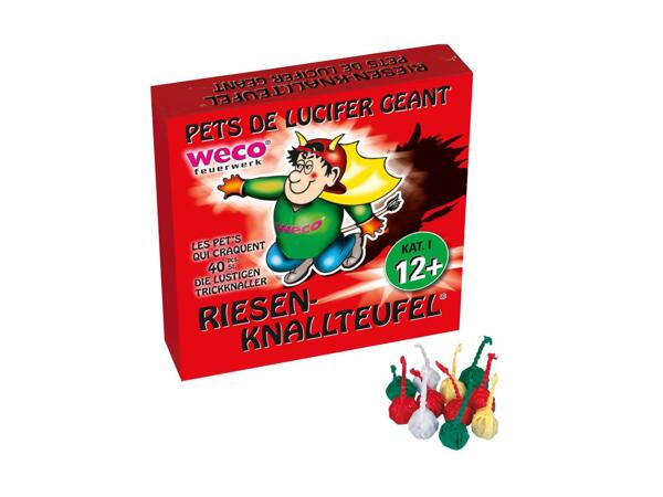 Pétards démons géants WECO