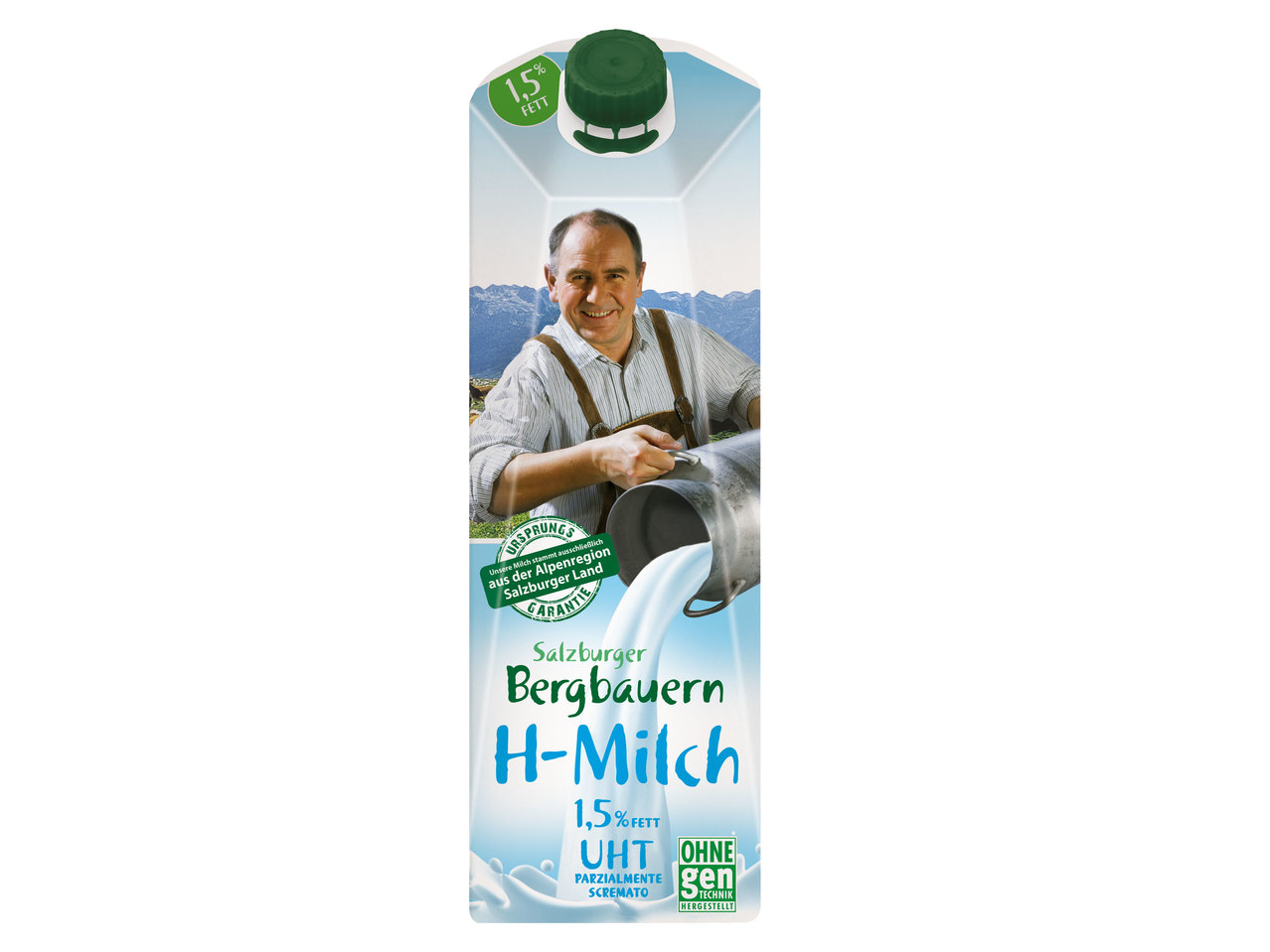 SALZBURGMILCH Bergbauern H-Milch 1,5%