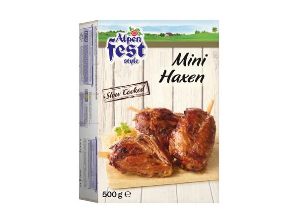 Mini jarret de porc à cuisson lente