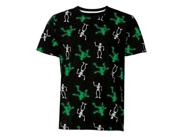 Men's Glow In The Dark Halloween Top