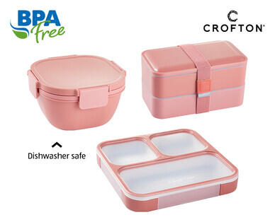 Plastic Bento Style Lunchbox 