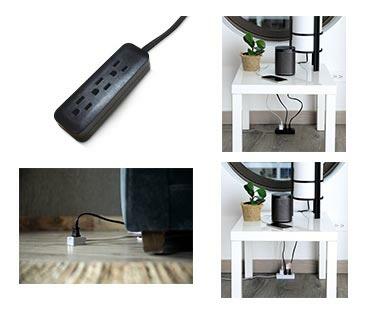 Easy Home 
 Fabric Power Strips or Extension Cords