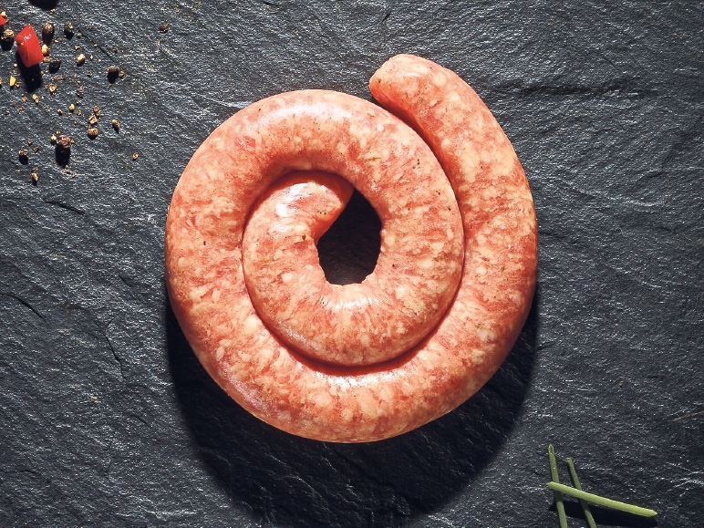 Saucisse enroulée au paprika