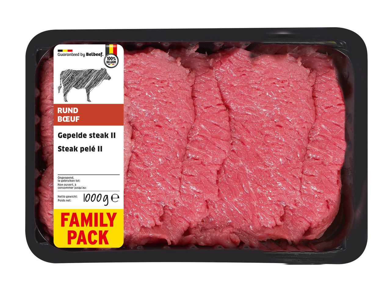 Steaks pelés