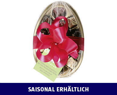 LA CONDITORIA(R) 
 SCHWEIZER SCHOKOLADEN HALB-EI MIT PRALINÉS
