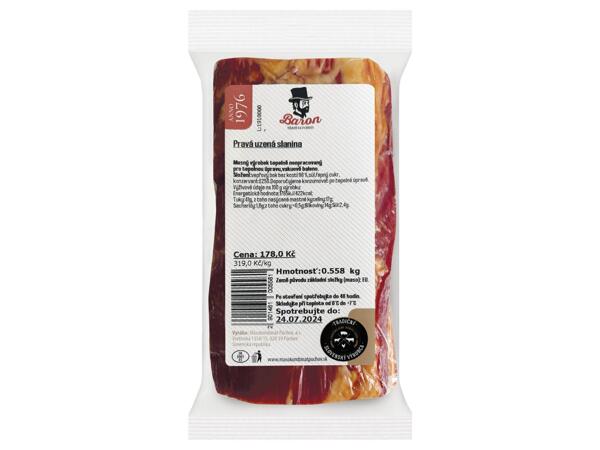 PRAVÁ UZENÁ SLANINA