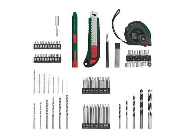 Parkside 20V Cordless Drill Driver Set