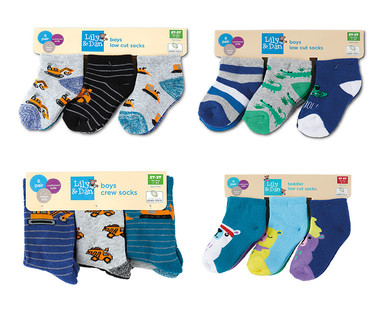 Lily & Dan Toddler 6-Pair Socks