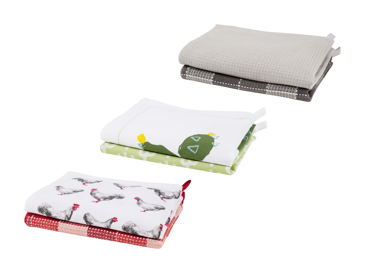Torchons de cuisine, lot de 2