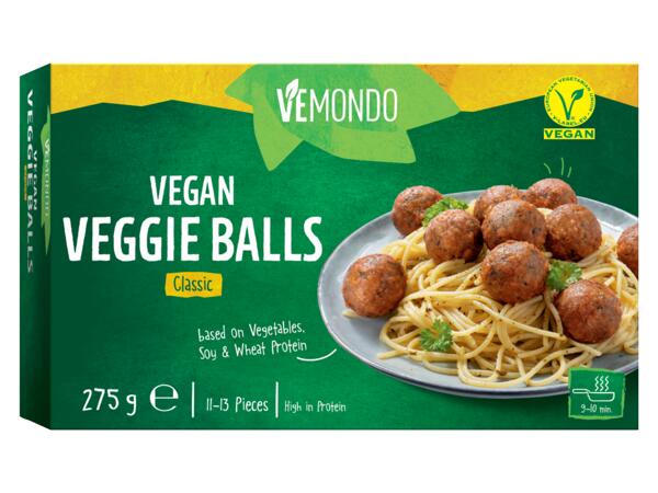 Veganska bollar med grönsaker