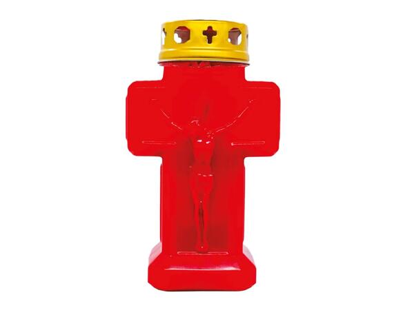 Cross-Shaped Votive Candle