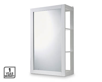 Linen Shelf With Mirror